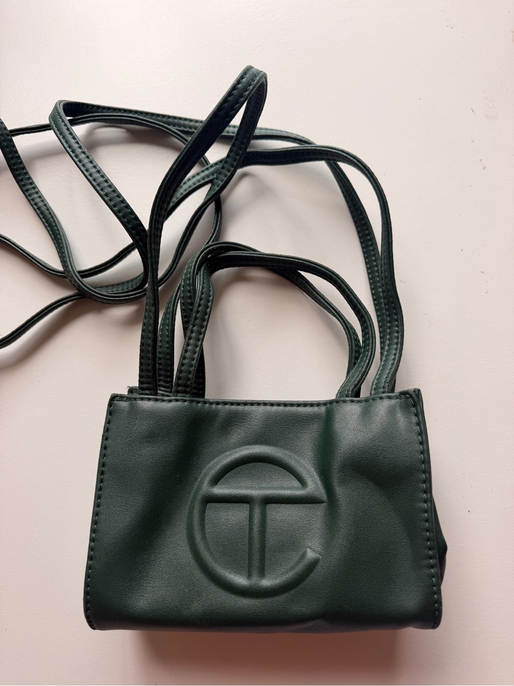Telfar Small Shopping Bag Mini Shoulder Bag in Green